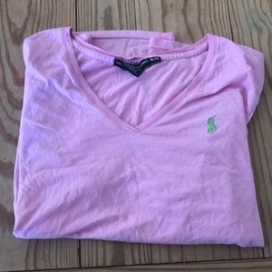 Ralph Lauren Sport pinkish, light Purple V-neck